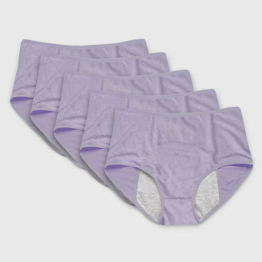 Floral Leakproof Underwear (Lavender Bundles)